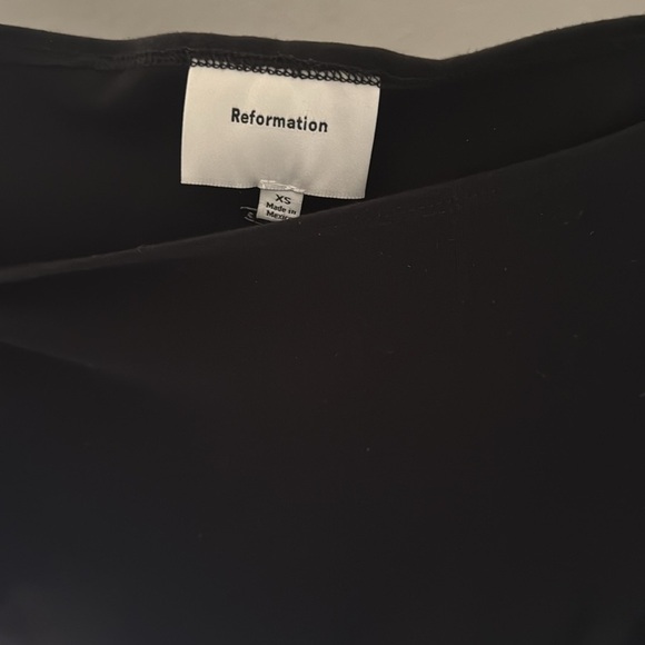 Reformation Wiley Knit Dress in Black - Picture 6 of 6